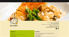 Desktop Screenshot of carmelorestaurante.com.br